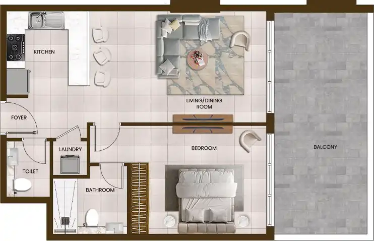 Floor Plans of Butterfly Towers