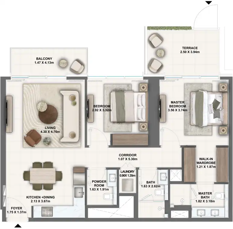 Floor Plans for Emaar Silva in Dubai