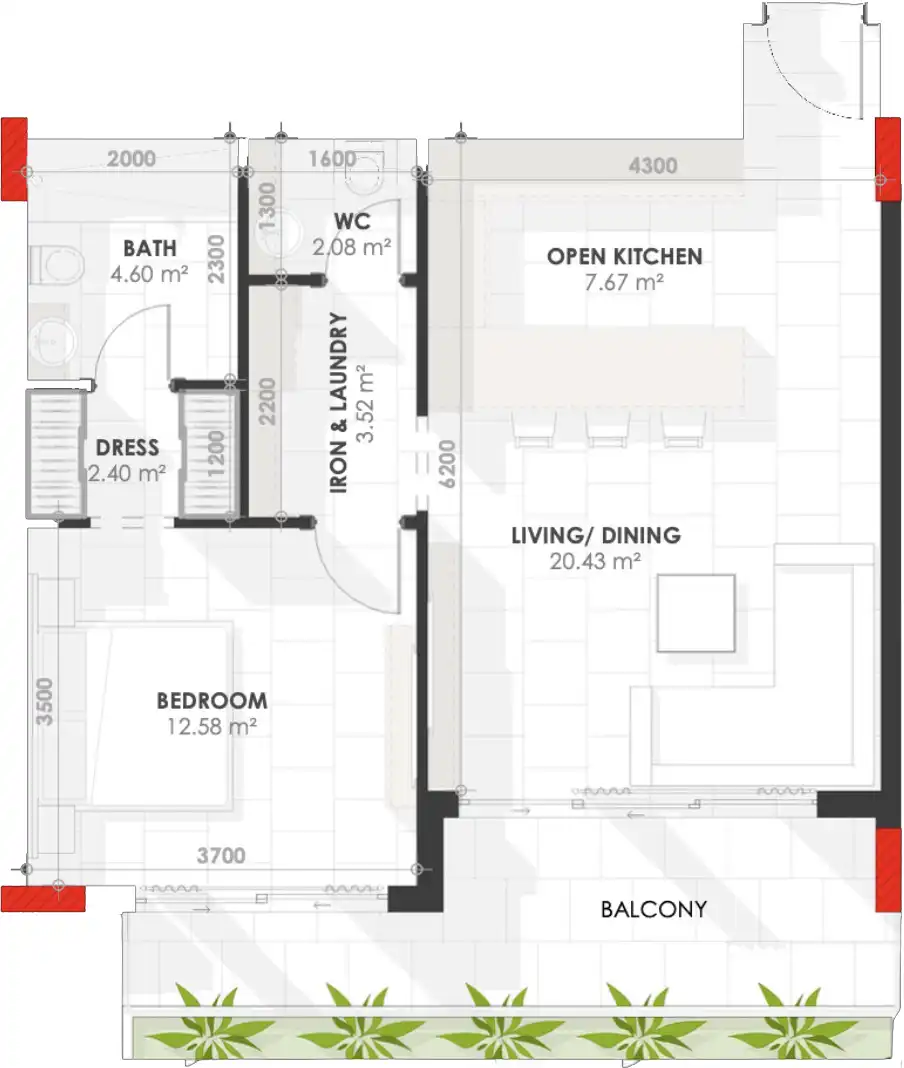 Floor Plans of Amazonia by Palladium