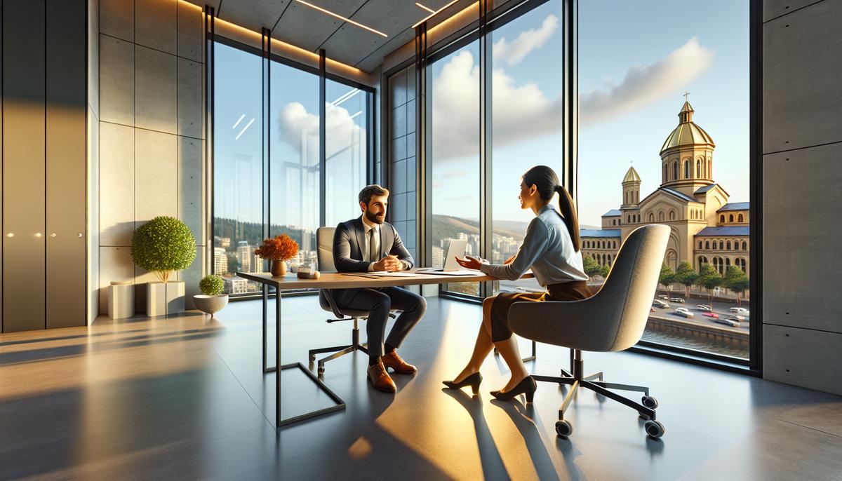 Кредитная история иностранца: влияет ли на ипотеку в Грузии в 2026 Иностранный покупатель обсуждает ипотеку