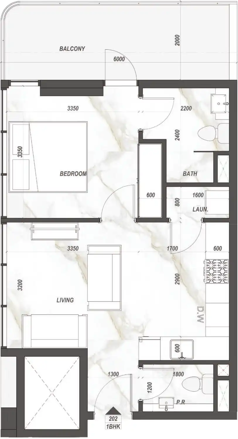 Floor Plans for Zyra Hills by Laraix in Dubai