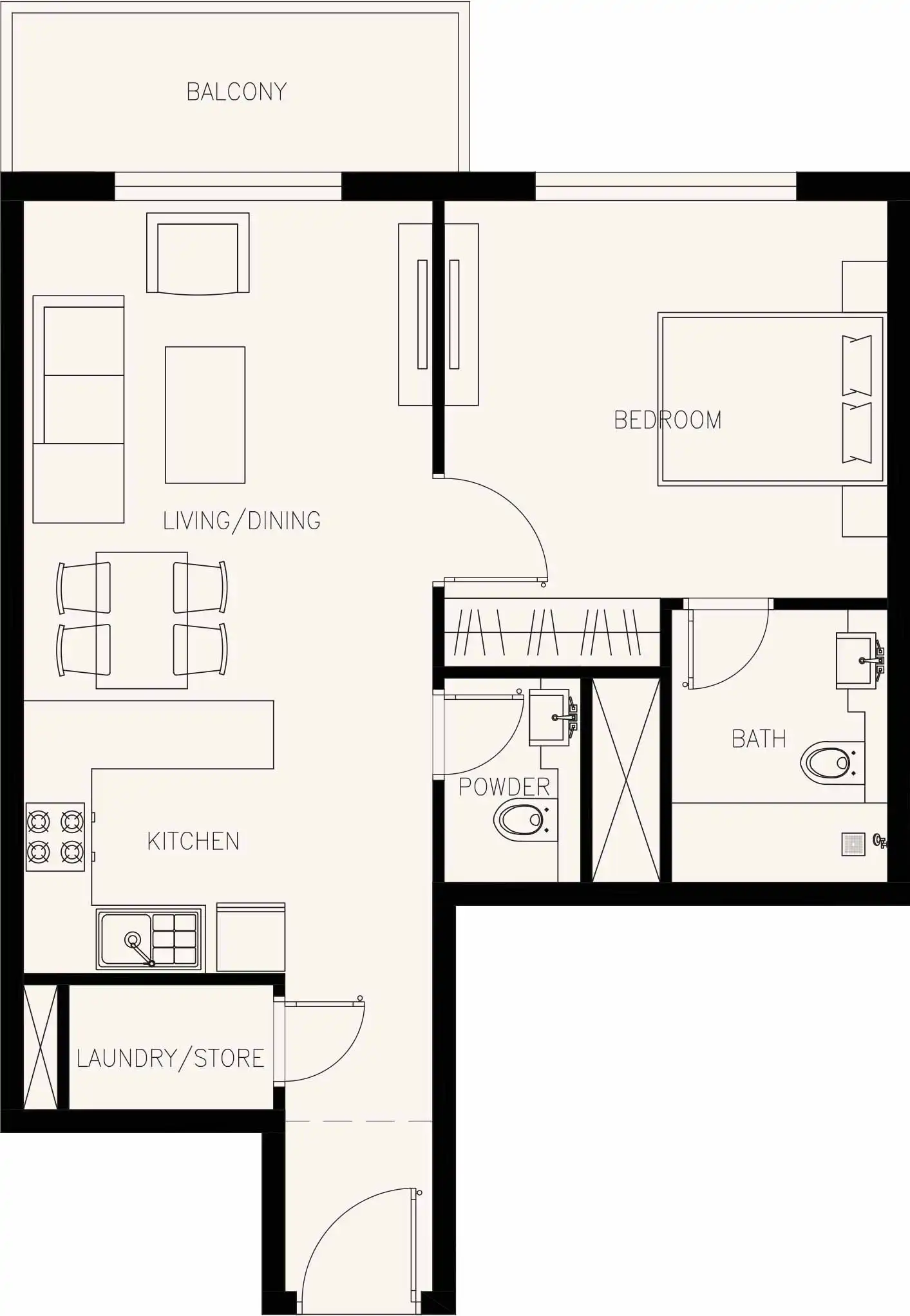 Floor Plans of ORO24 Albero