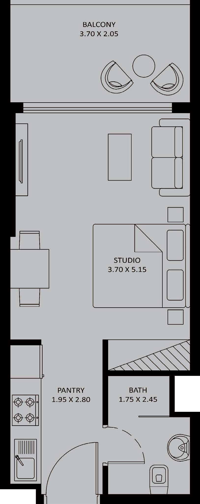 Floor Plans of Danube Oasiz