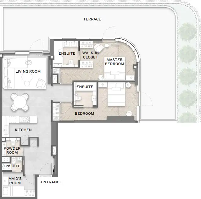 Floor Plans of Avida Residences