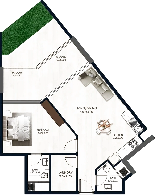Floor Plans for Reem by Vision in Dubai