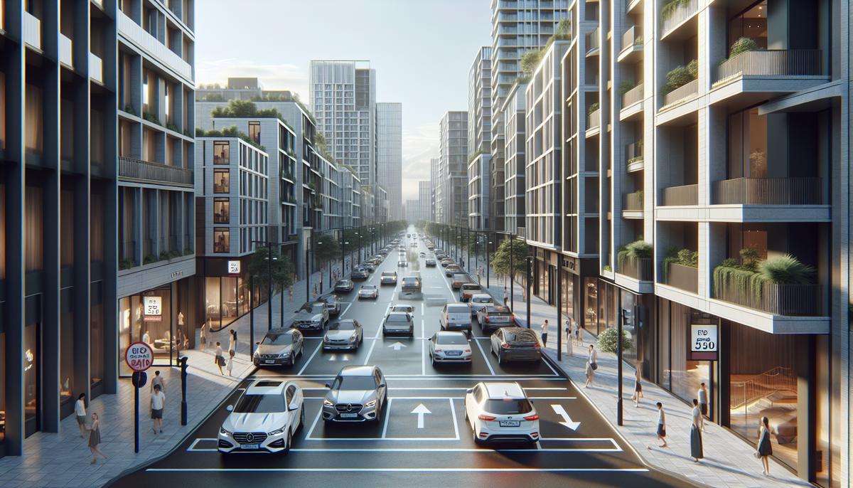 Плотность застройки и парковки: как это влияет на цену в будущем Городская застройка с парковкой у домов