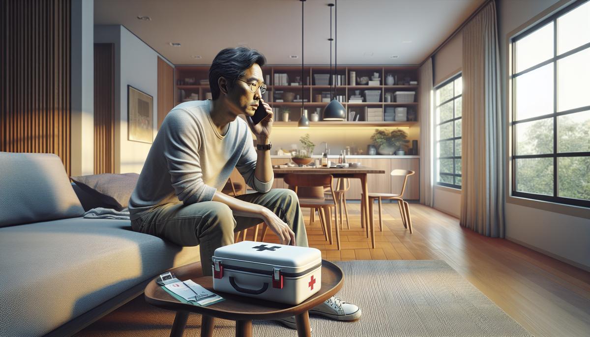 Экстренная помощь: куда звонить и что делать в первые минуты Человек звонит в экстренную службу