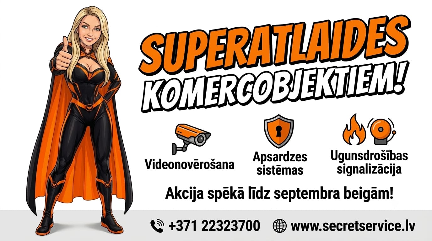 Akcija spēkā līdz septembra beigām komercobjektiem