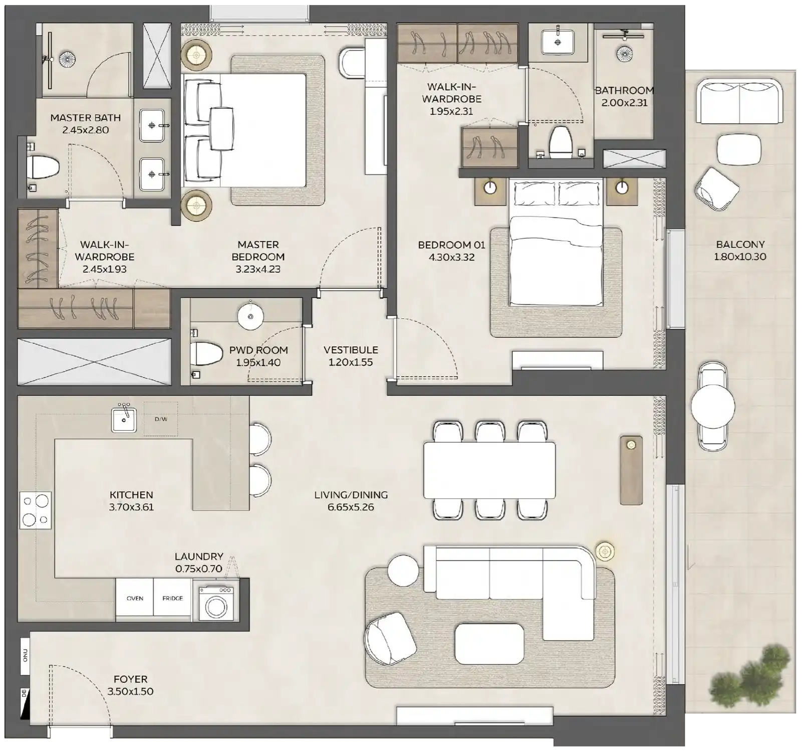 Floor Plans for Expo Valley Views at Expo City Dubai in Dubai