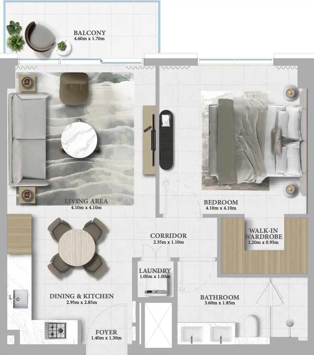 Floor Plans for Emaar Marina Place in Dubai