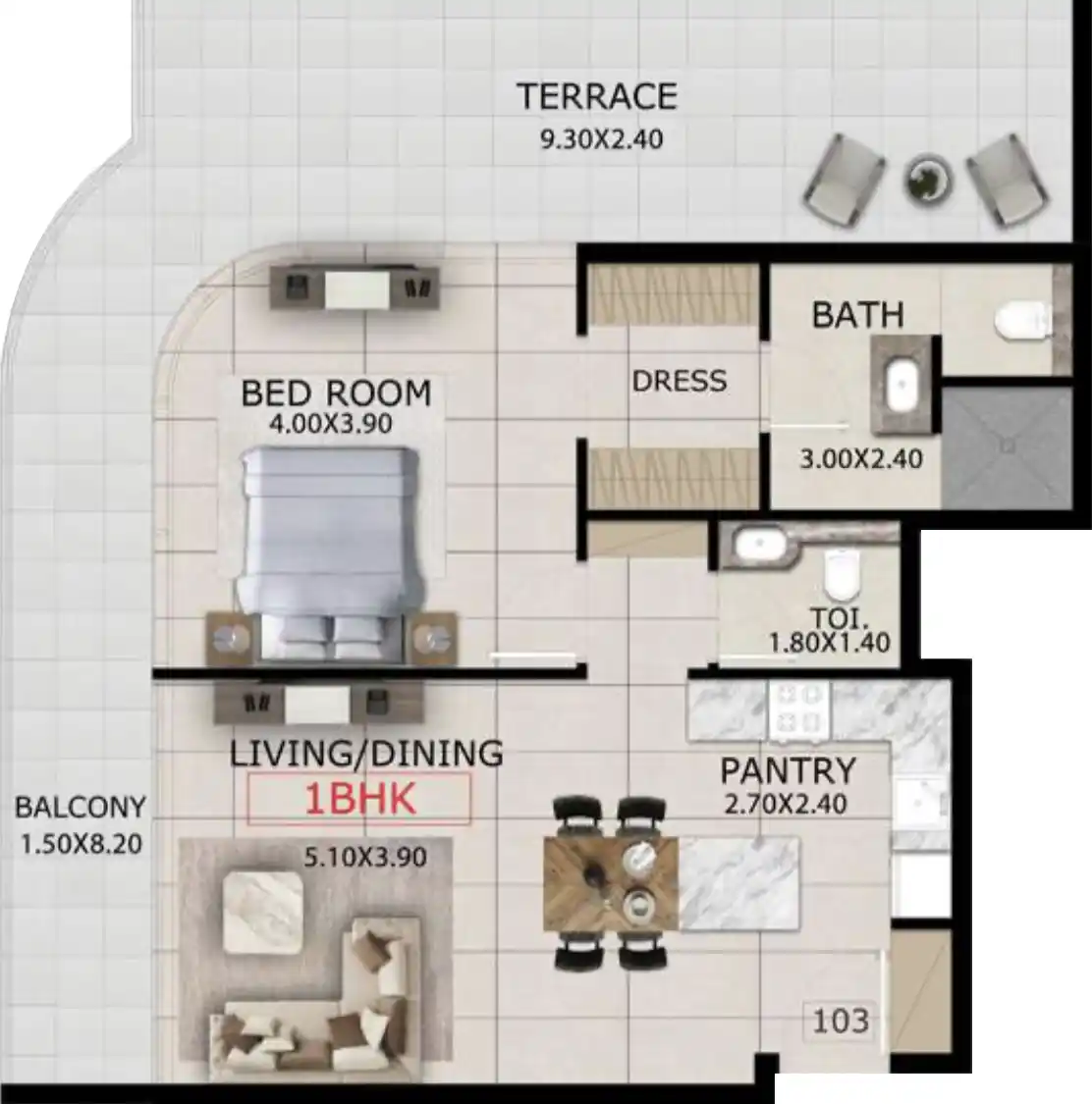 Floor Plans of Mayfair Gardens