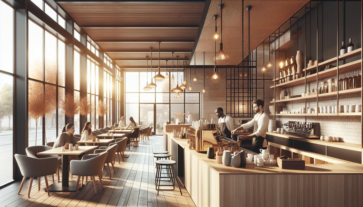 Как открыть кафе или ресторан в Батуми Интерьер кафе в Батуми с видом на море