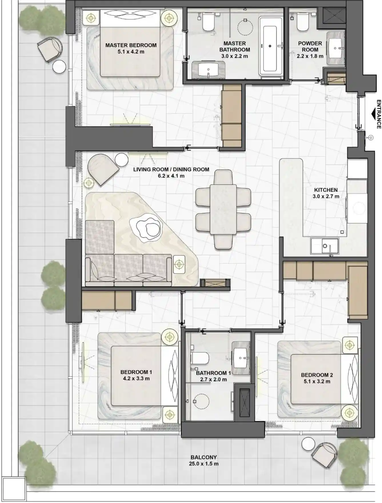 Floor Plans for Saria by BEYOND in Dubai