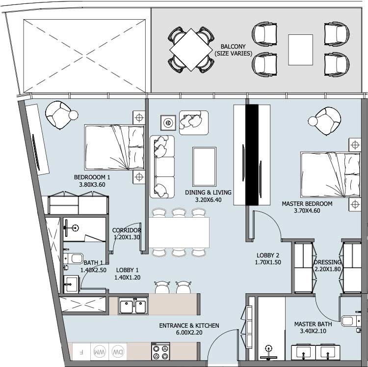 Floor Plans of Marlin by Reportage Properties