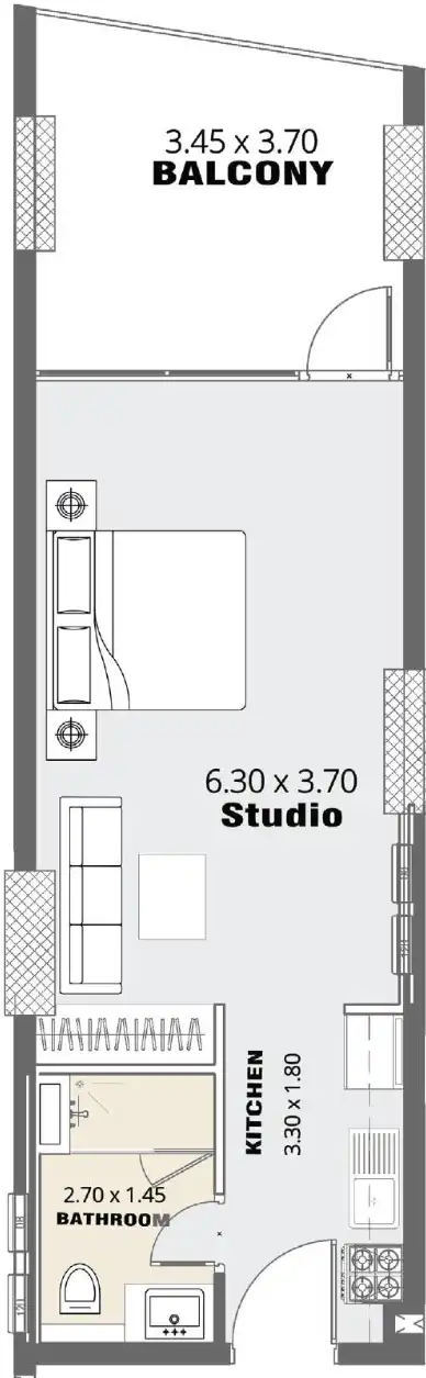 Floor Plans of Volna by Kasco