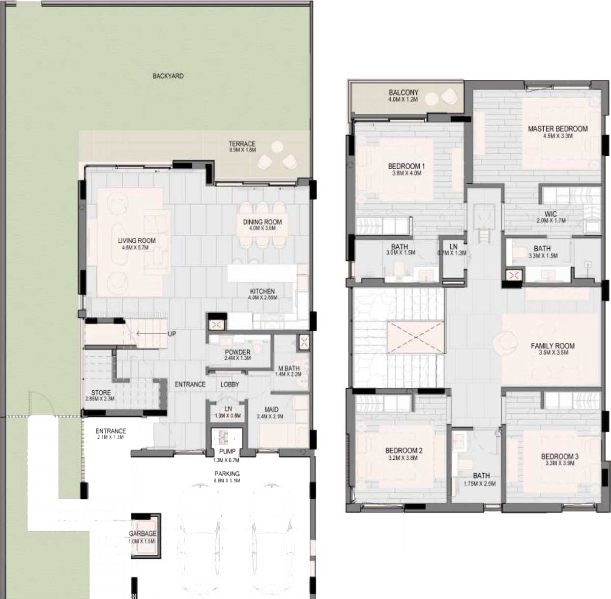 Floor Plans of Aldar Haven