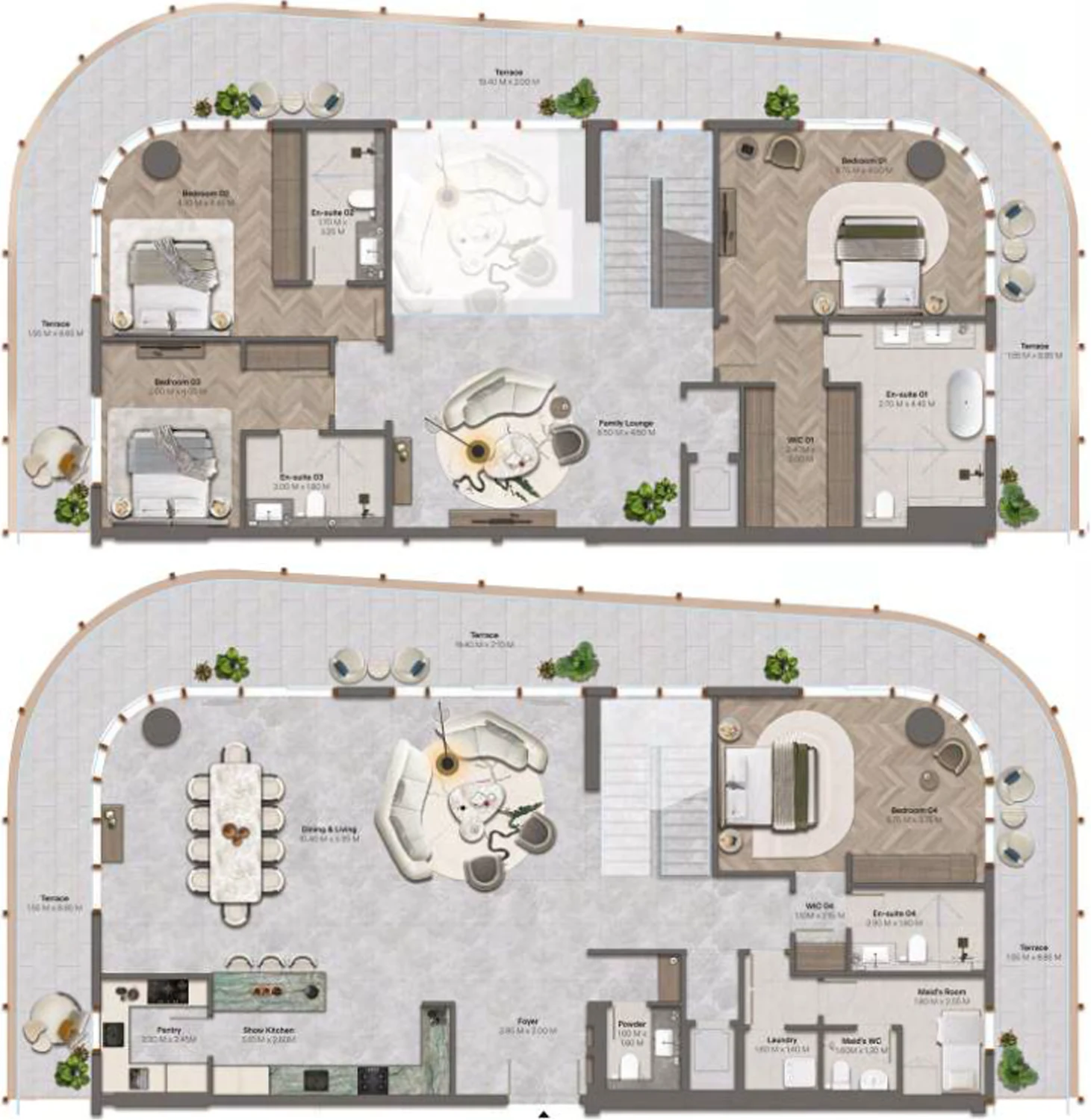 Планировка Hado by BEYOND