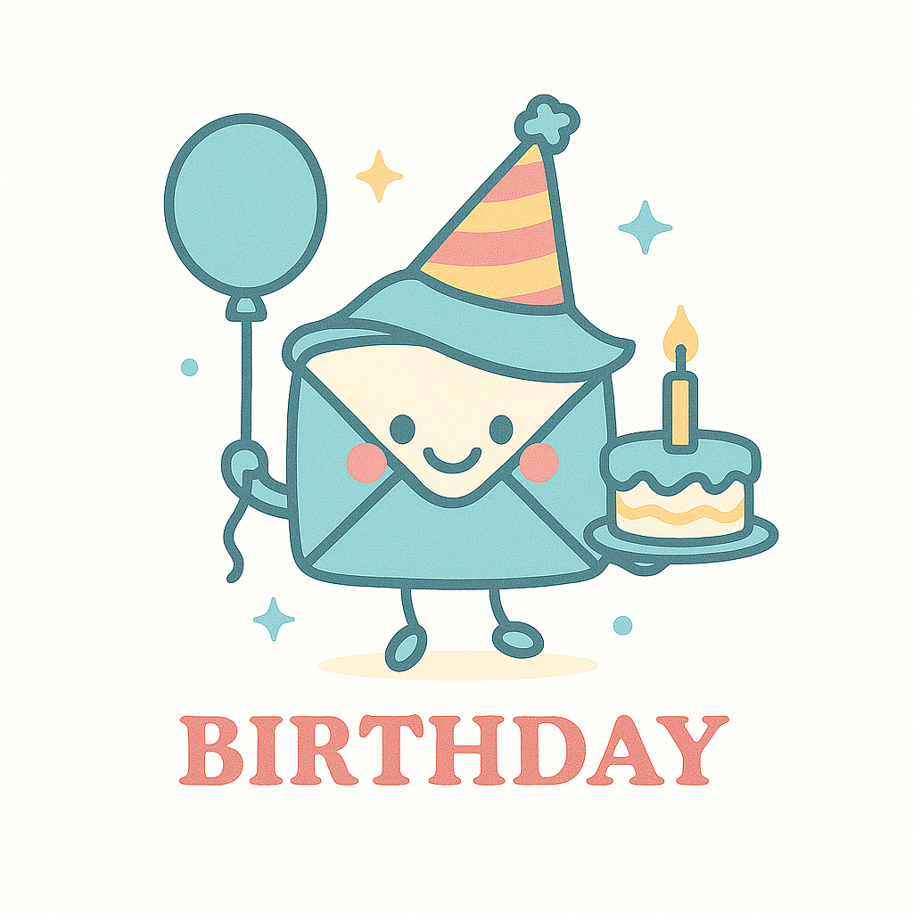 Magical birthday letter
