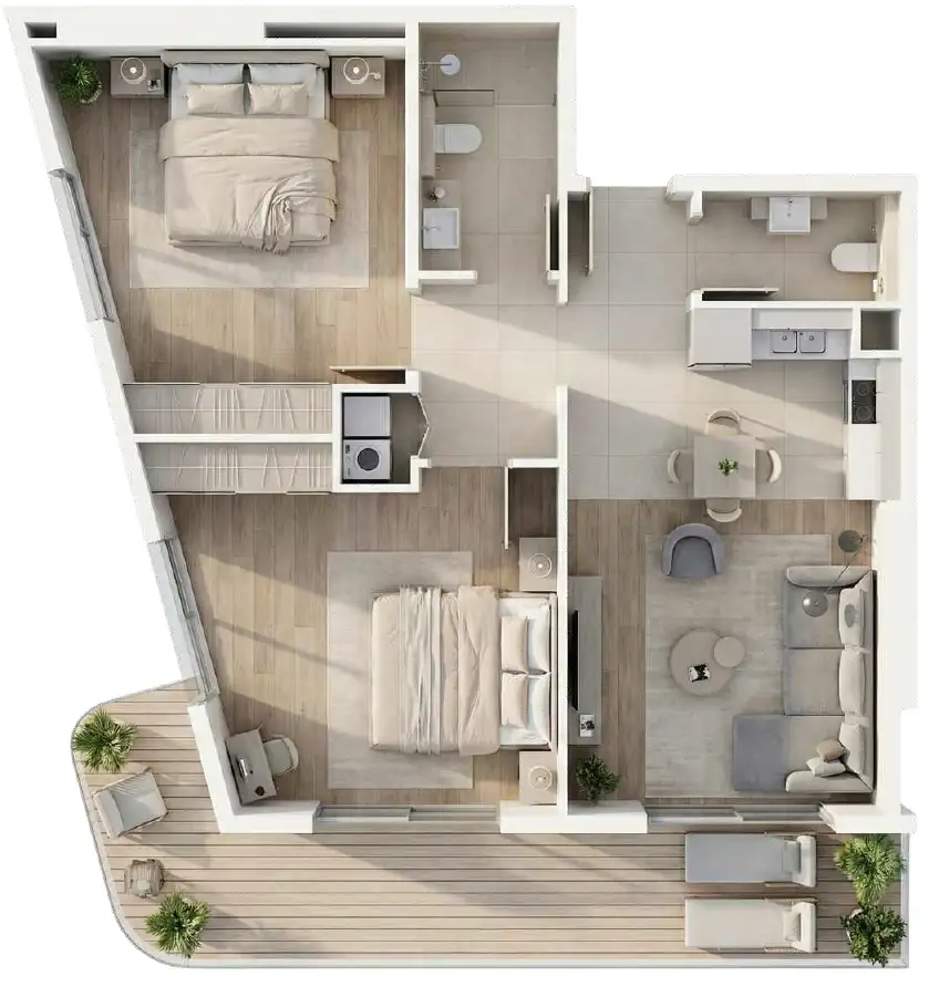 Floor Plans for 09 Life Residences in Dubai