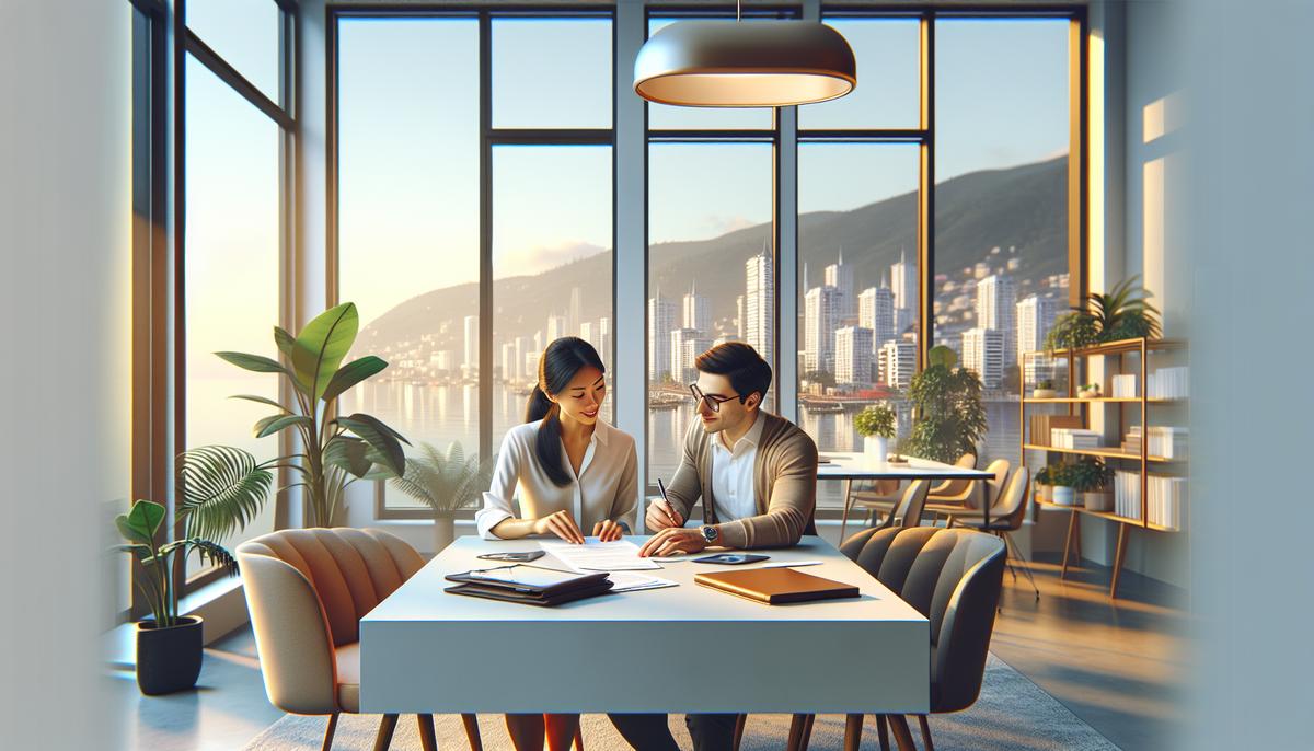 Как открыть компанию в Грузии: руководство для иностранца Офисные документы и ноутбук на столе — регистрация компании в Грузии