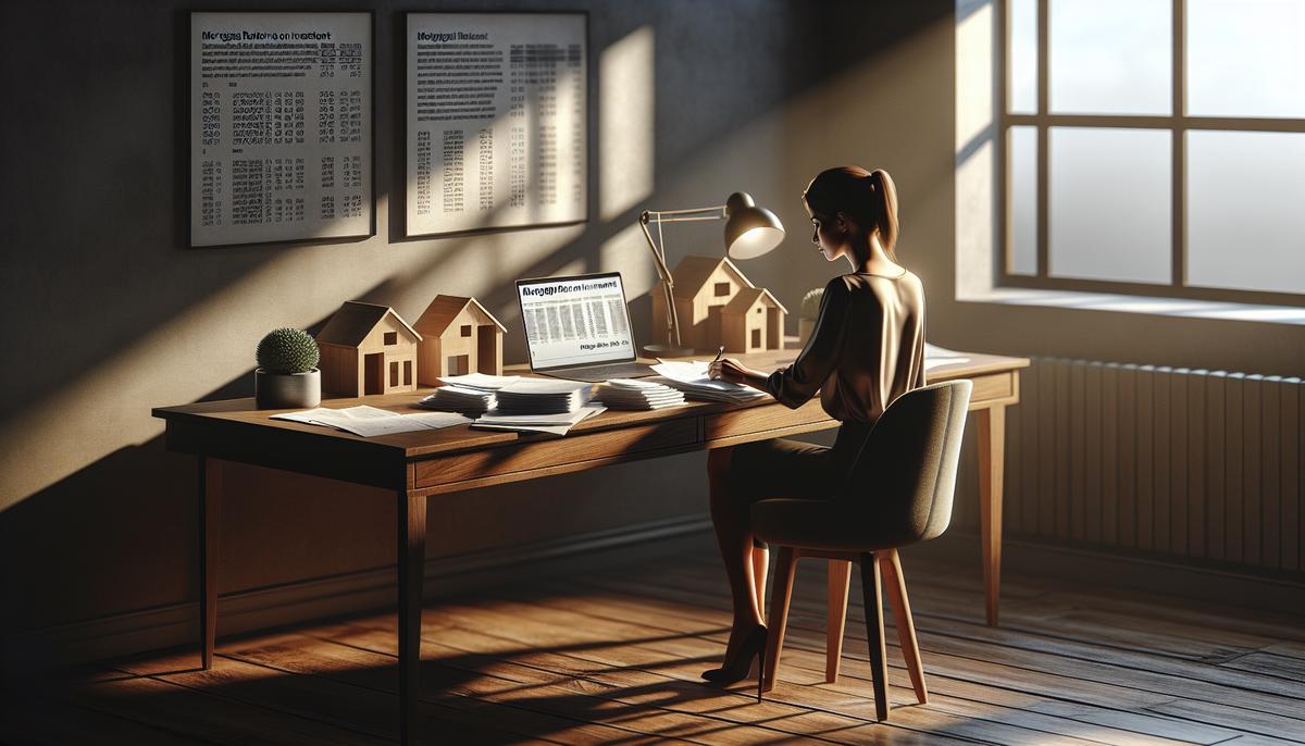 Кредитное плечо: ROI при ипотеке в Грузии и точки риска Человек считает ROI на планшете