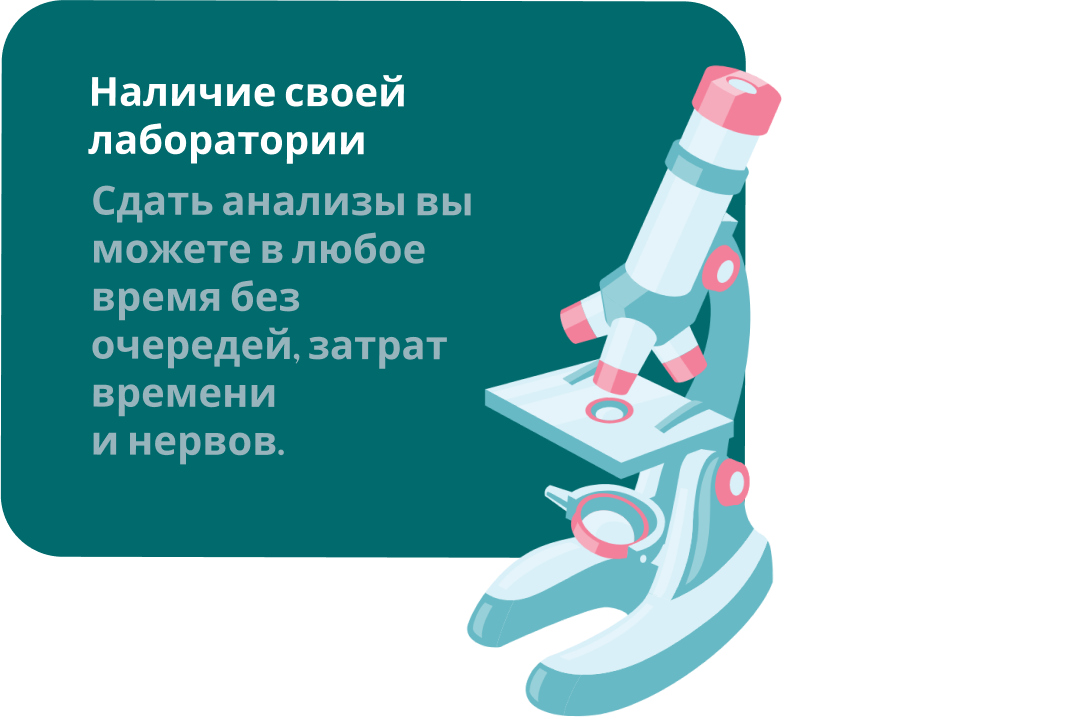 Преимущество №2 Наличие своей лаборатории Бишкек Кардио