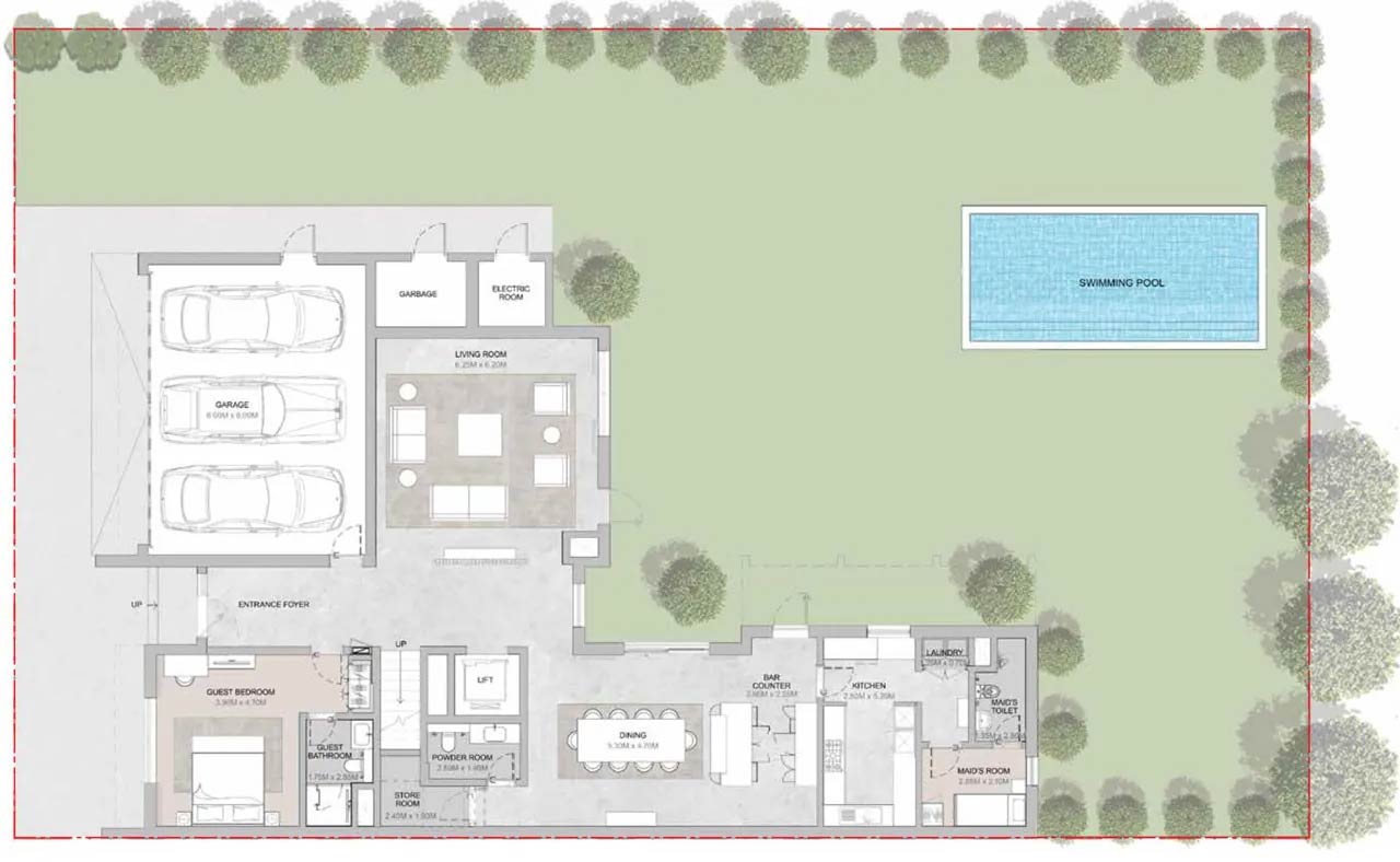 Floor Plans of Sobha Elwood