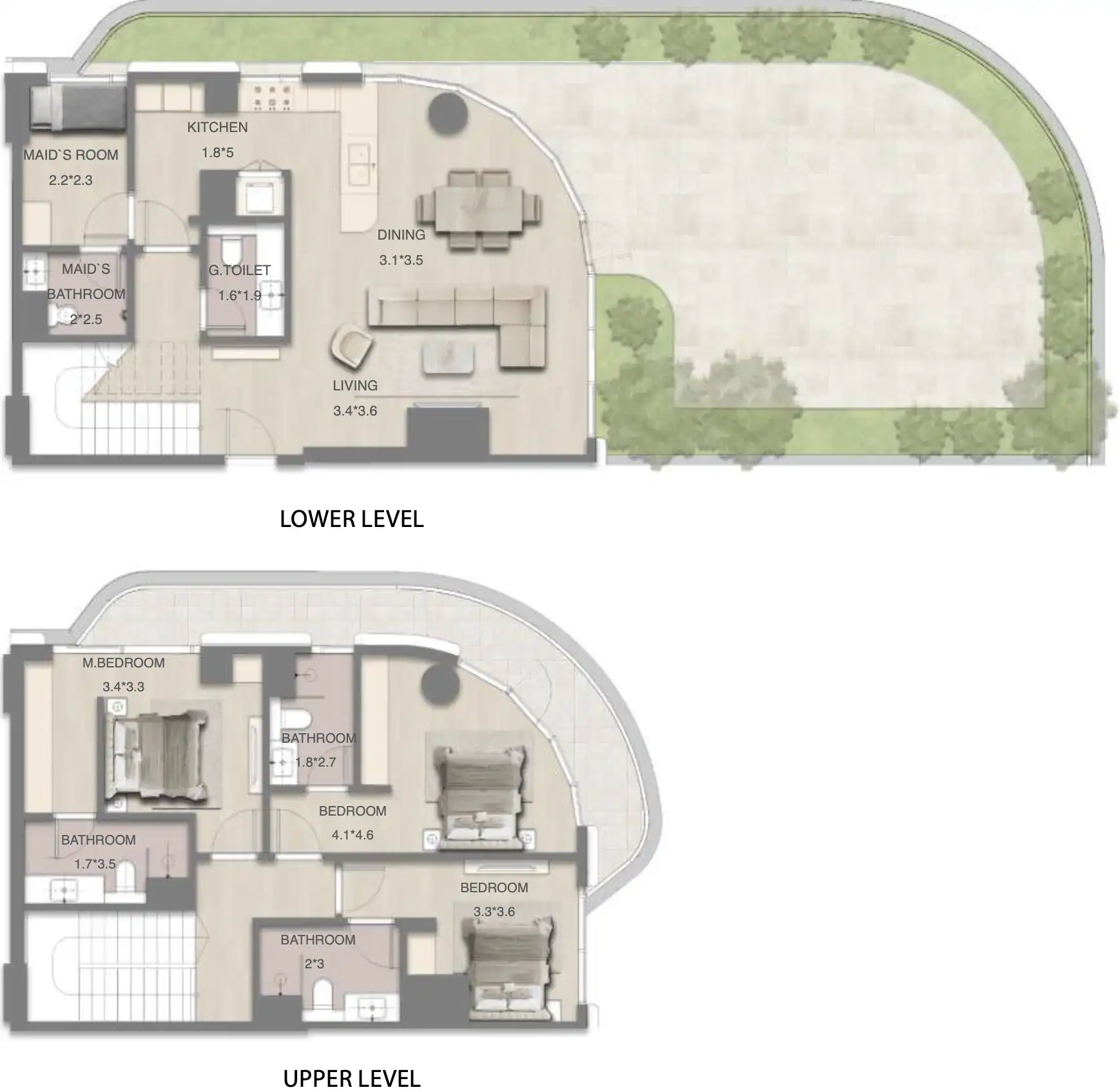 Floor Plans for Mirasol by RAK Properties in Ras Al Khaimah