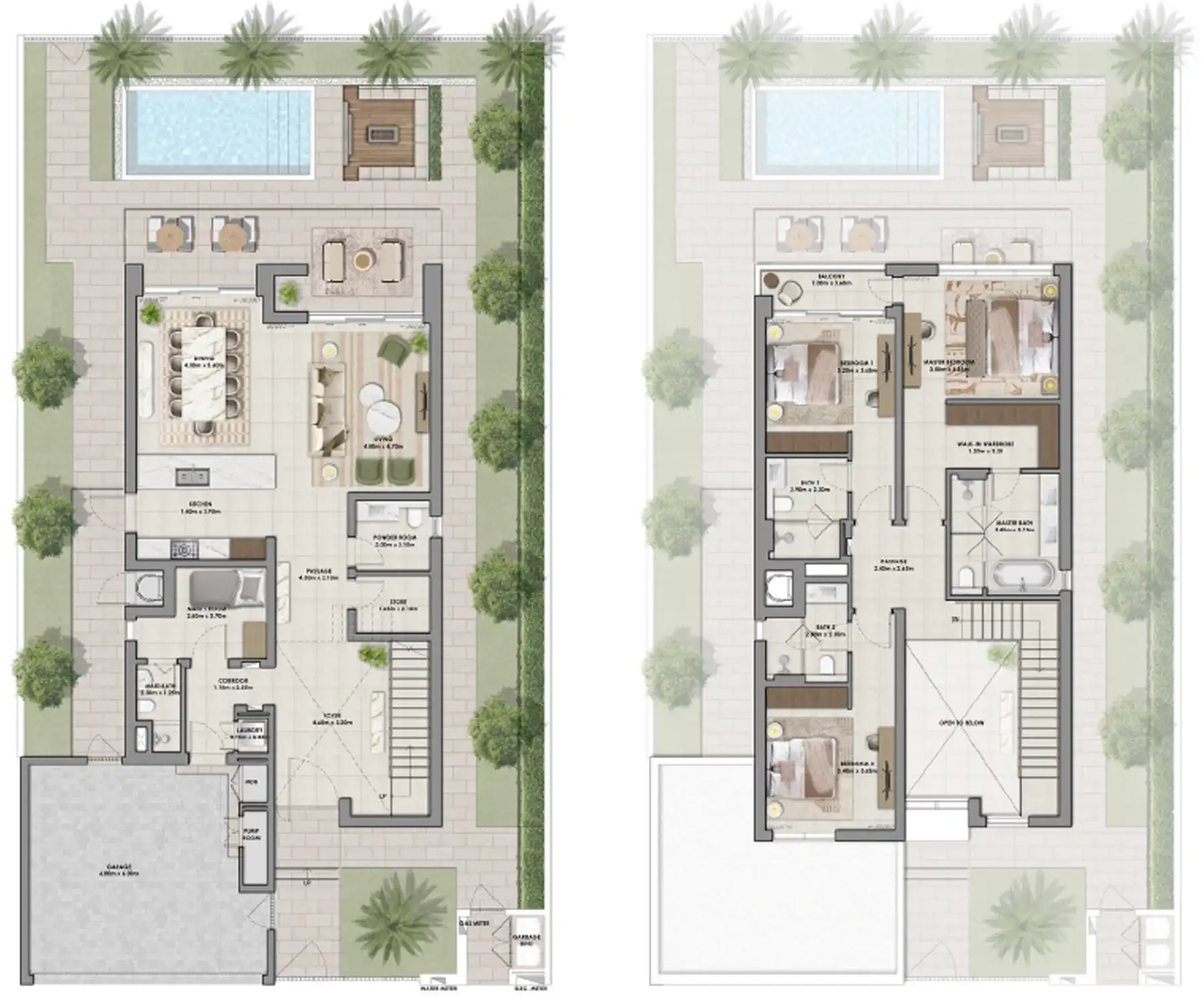 Планировка Emaar Salva