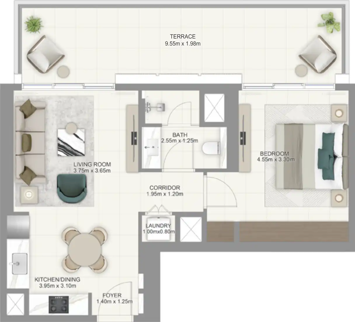 Floor Plans for Emaar Parkland in Dubai