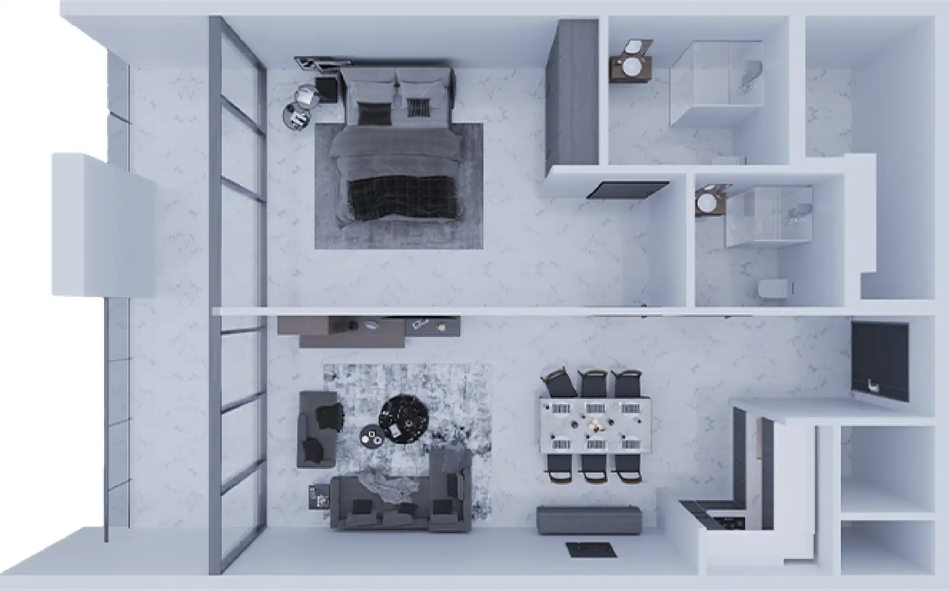 Floor Plans for AG 7even in Dubai