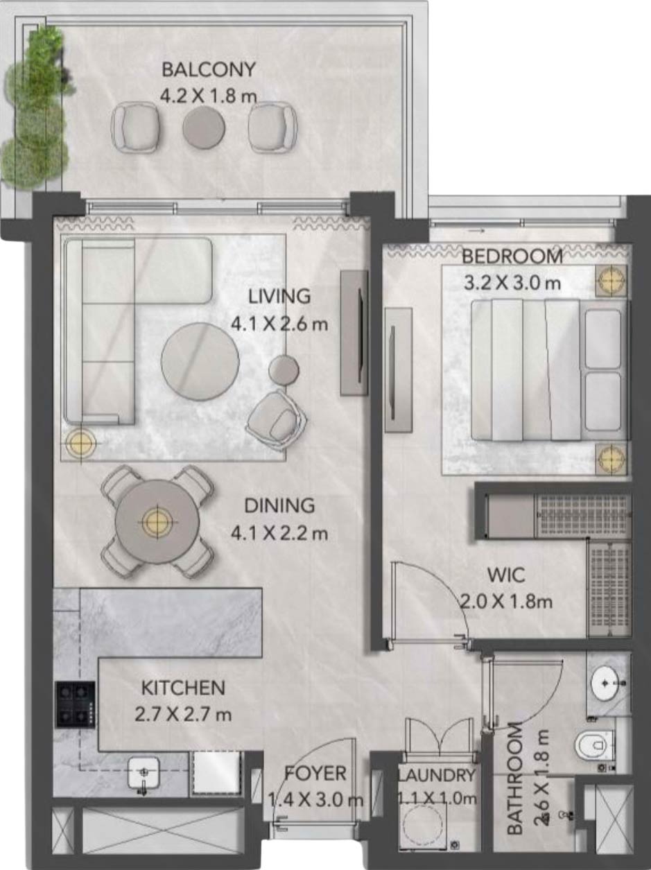 Floor Plans of Ghaf Woods by Majid Al Futtaim