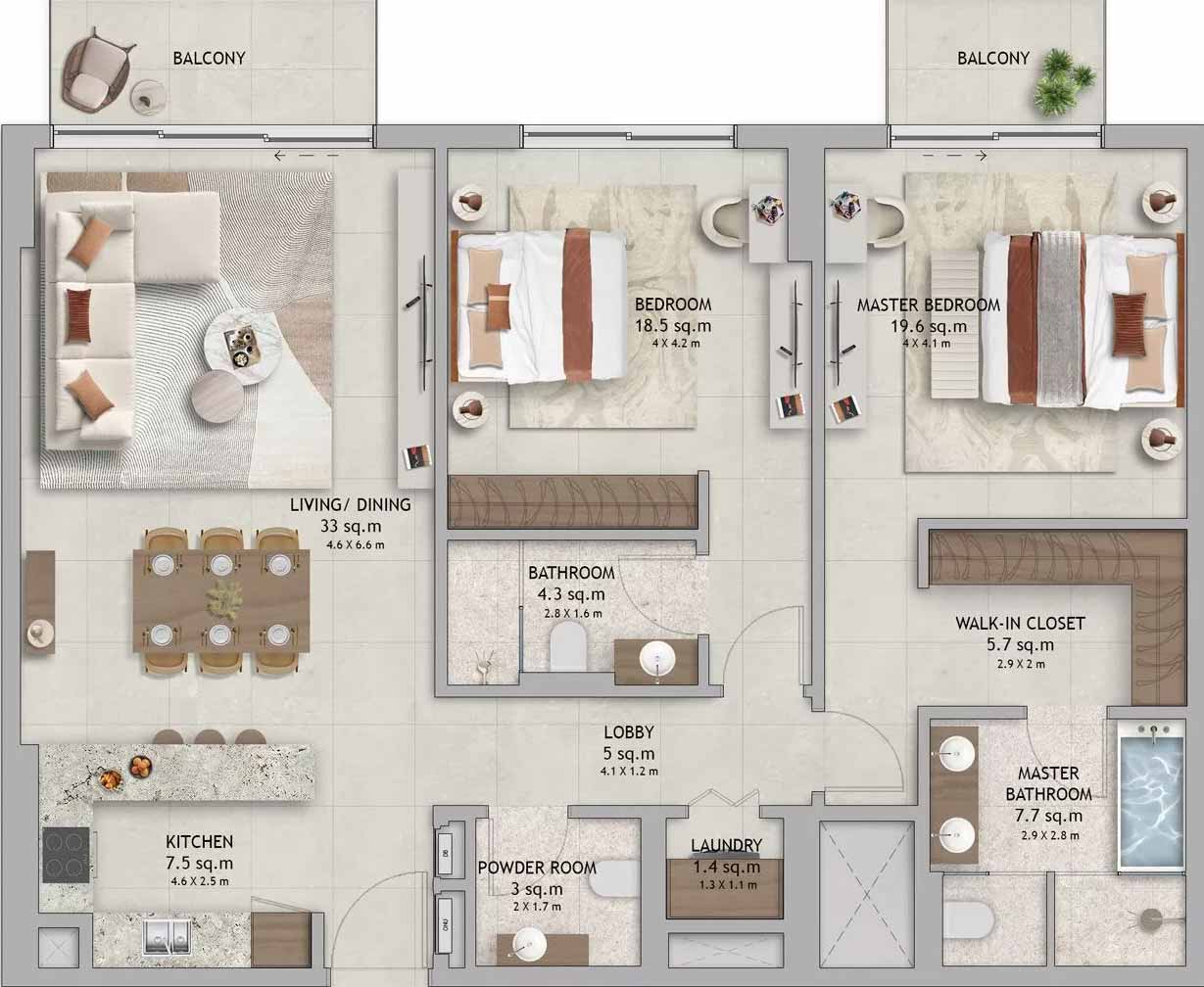 Floor Plans of Aldar Verdes by Haven