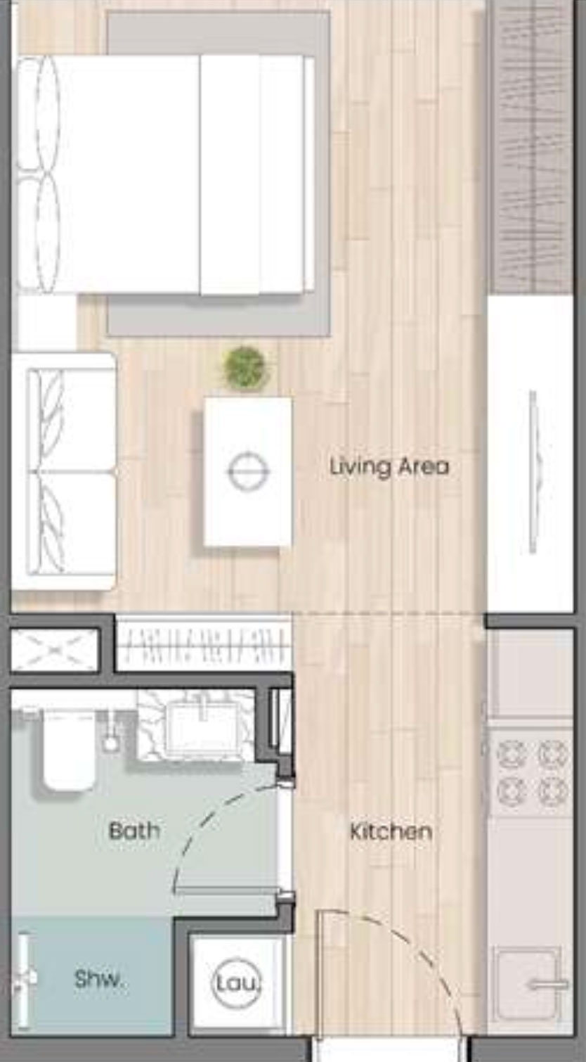 Floor Plans of Manta Bay Al Marjan Island