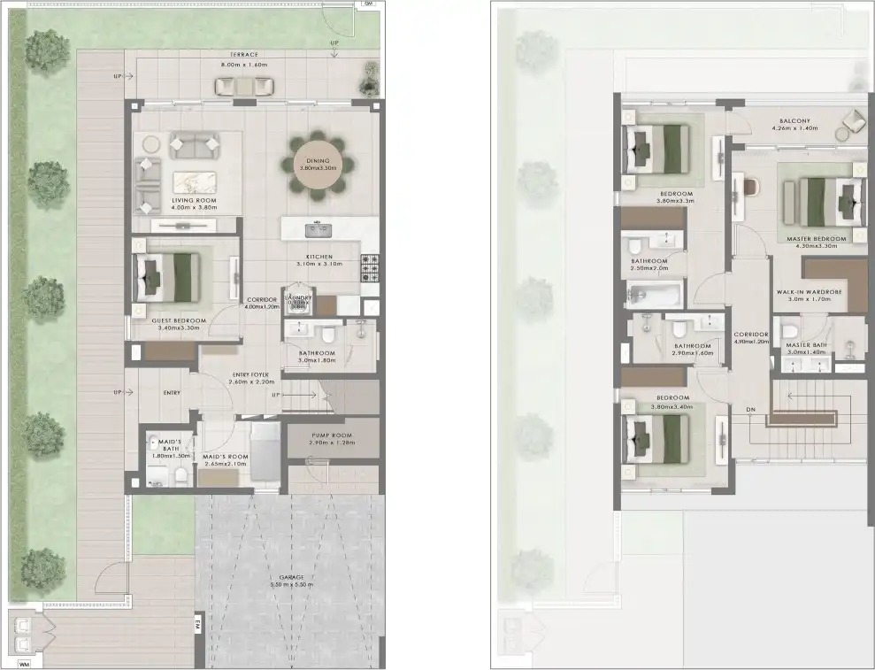 Планировка Emaar Equestra