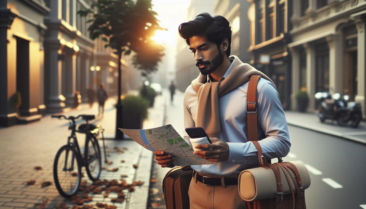 Где жить ближе к работе/учёбе: логика выбора района человек планирует маршрут в городе