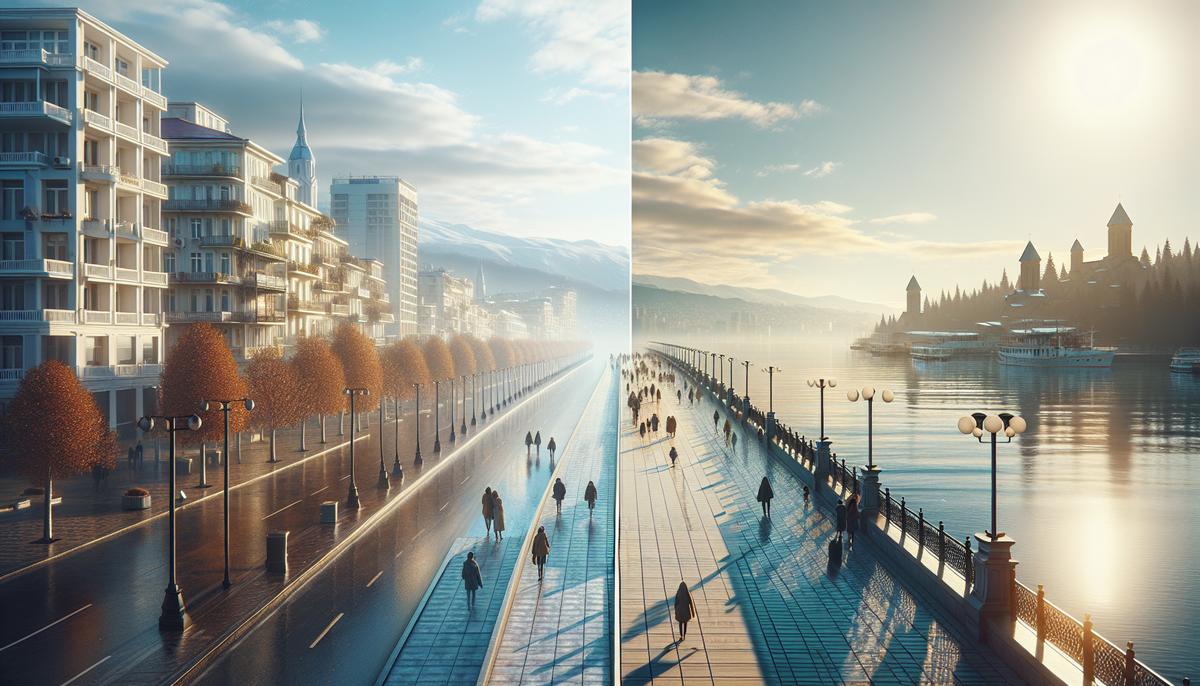 Где комфортнее зимой: сравнение климата Батуми и Тбилиси Сравнение зимнего климата Батуми и Тбилиси