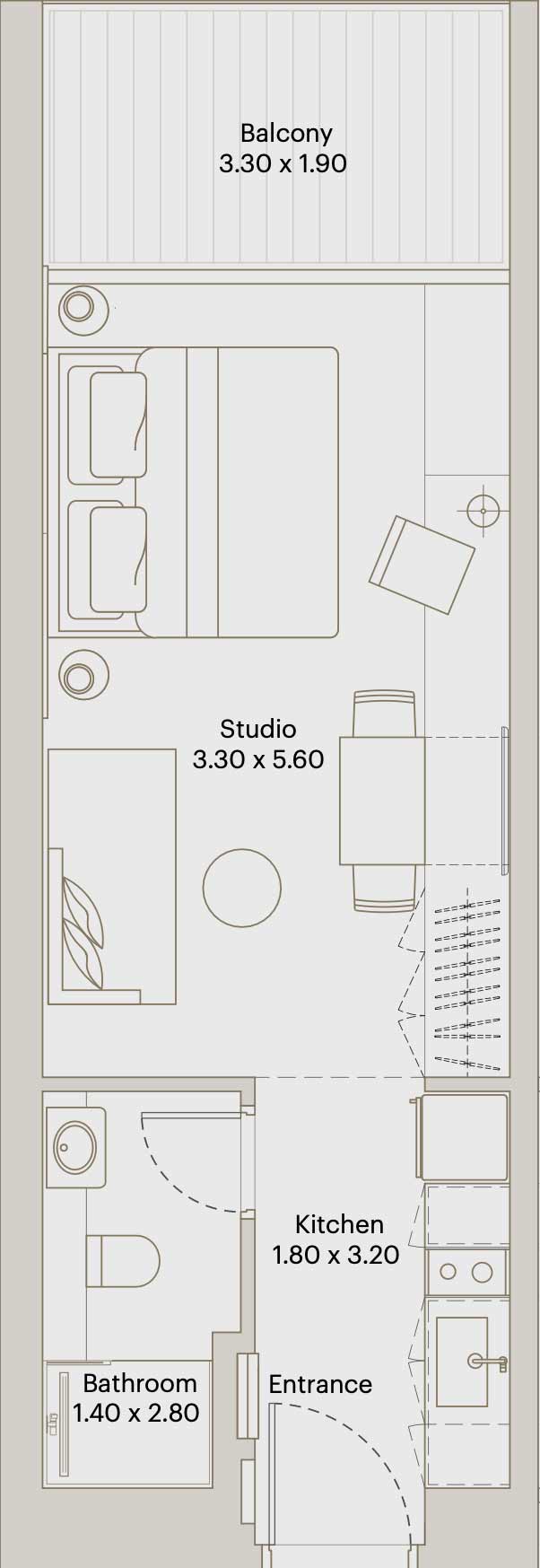 Floor Plans of Eleve by Deyaar