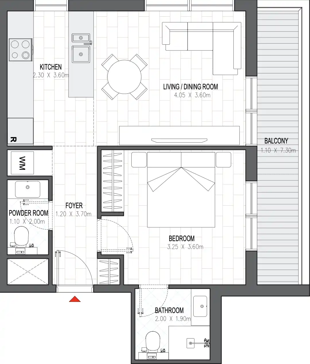 Floor Plans of Olfah by Alef Group