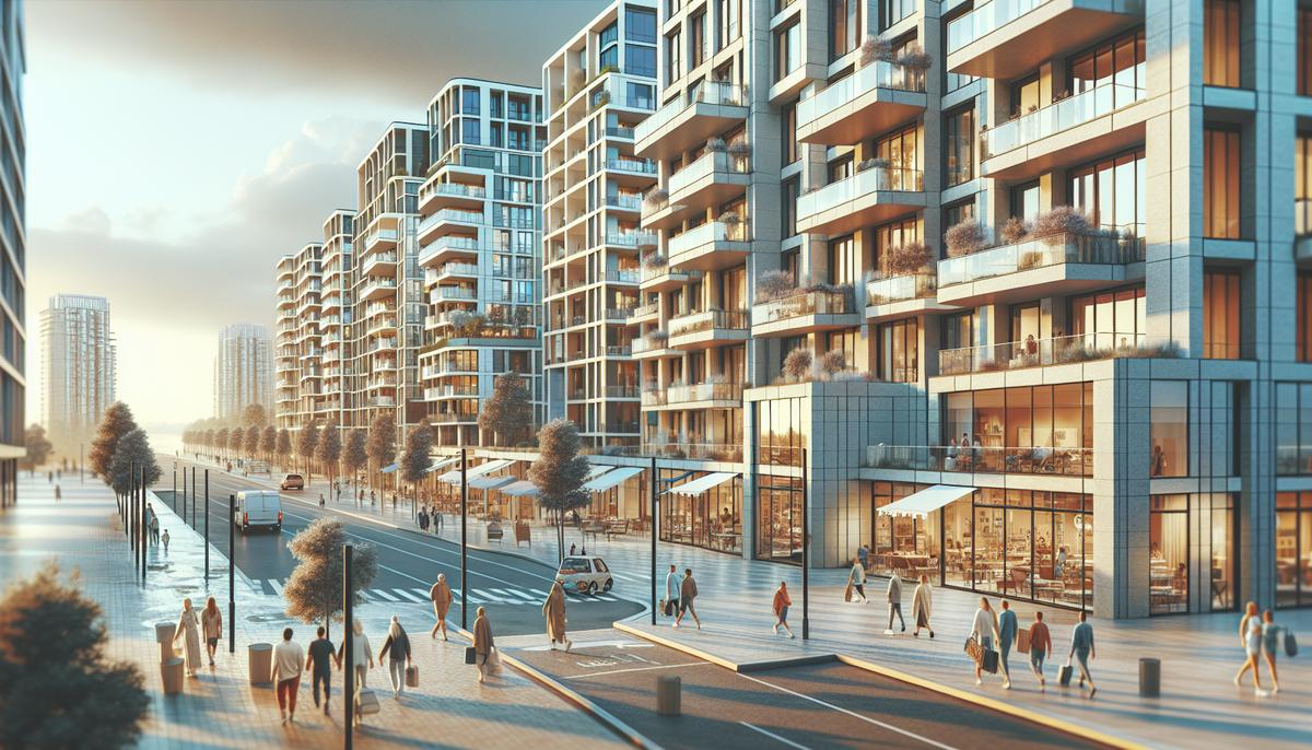 ТОП-10 новостроек в Батуми с лучшей инфраструктурой Современный жилой комплекс в Батуми на фоне набережной