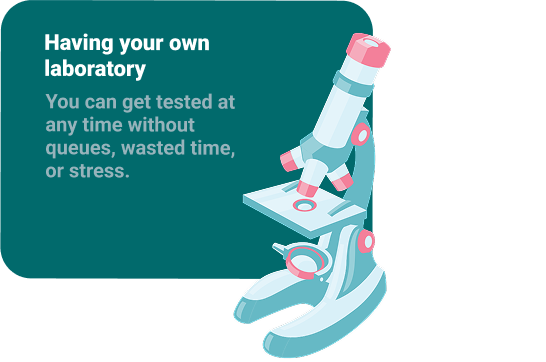 Преимущество №2 Наличие своей лаборатории Бишкек Кардио