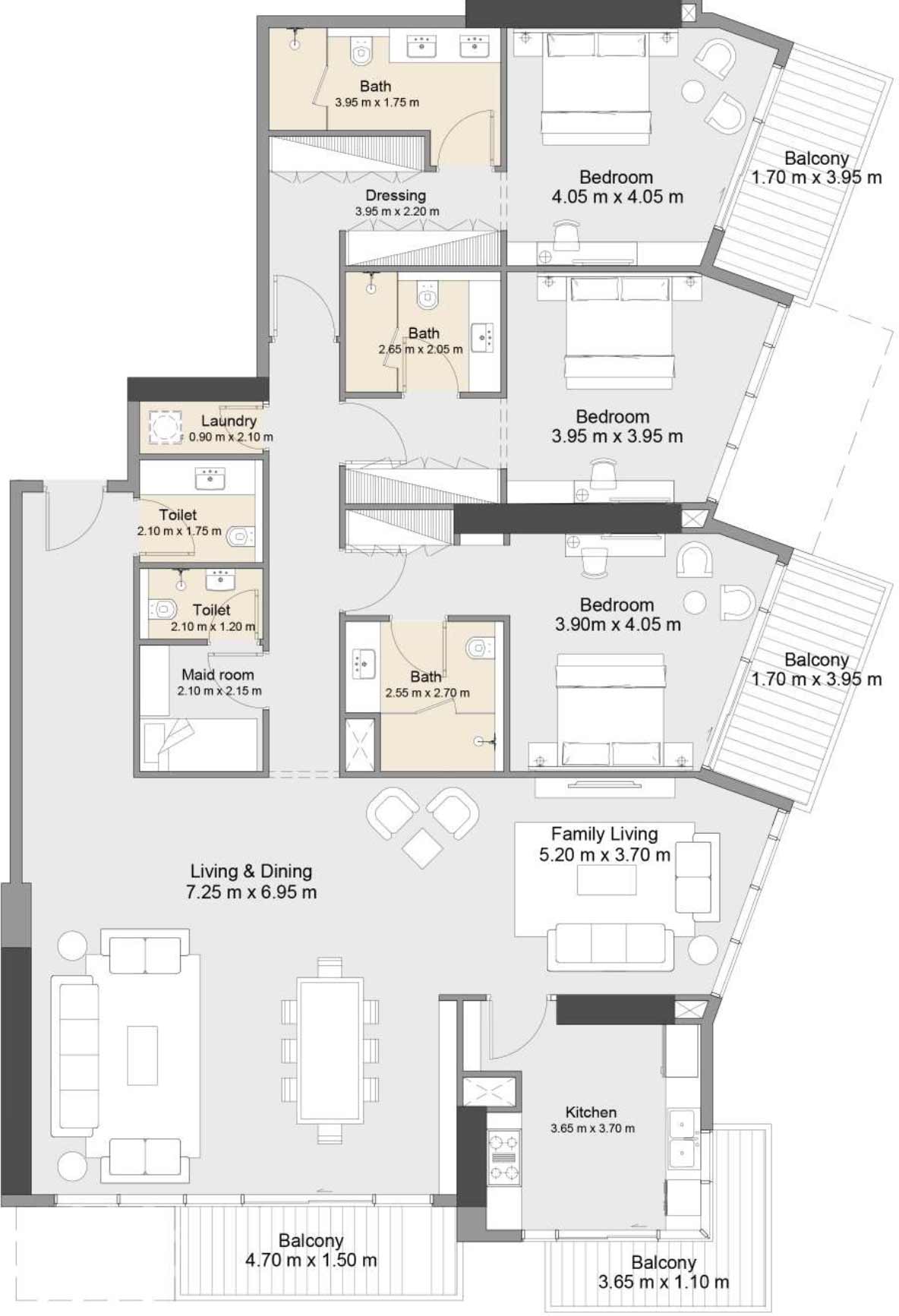 Floor Plans of IGO Azura Residences