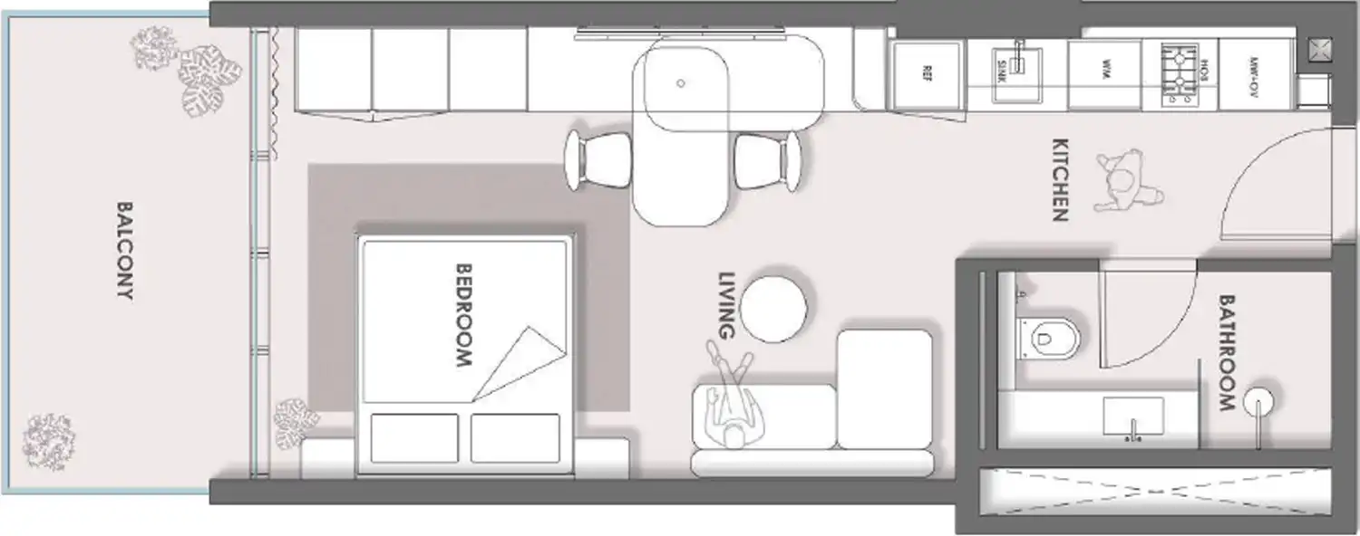 Floor Plans of HOLM One at Jumeirah Garden City