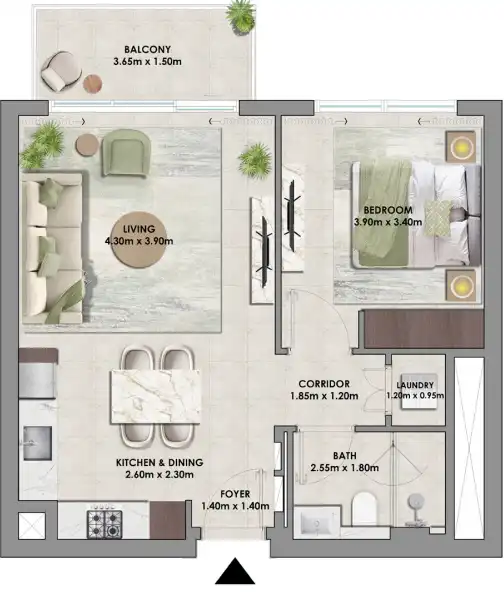 Floor Plans of Emaar Palace Residences Hillside