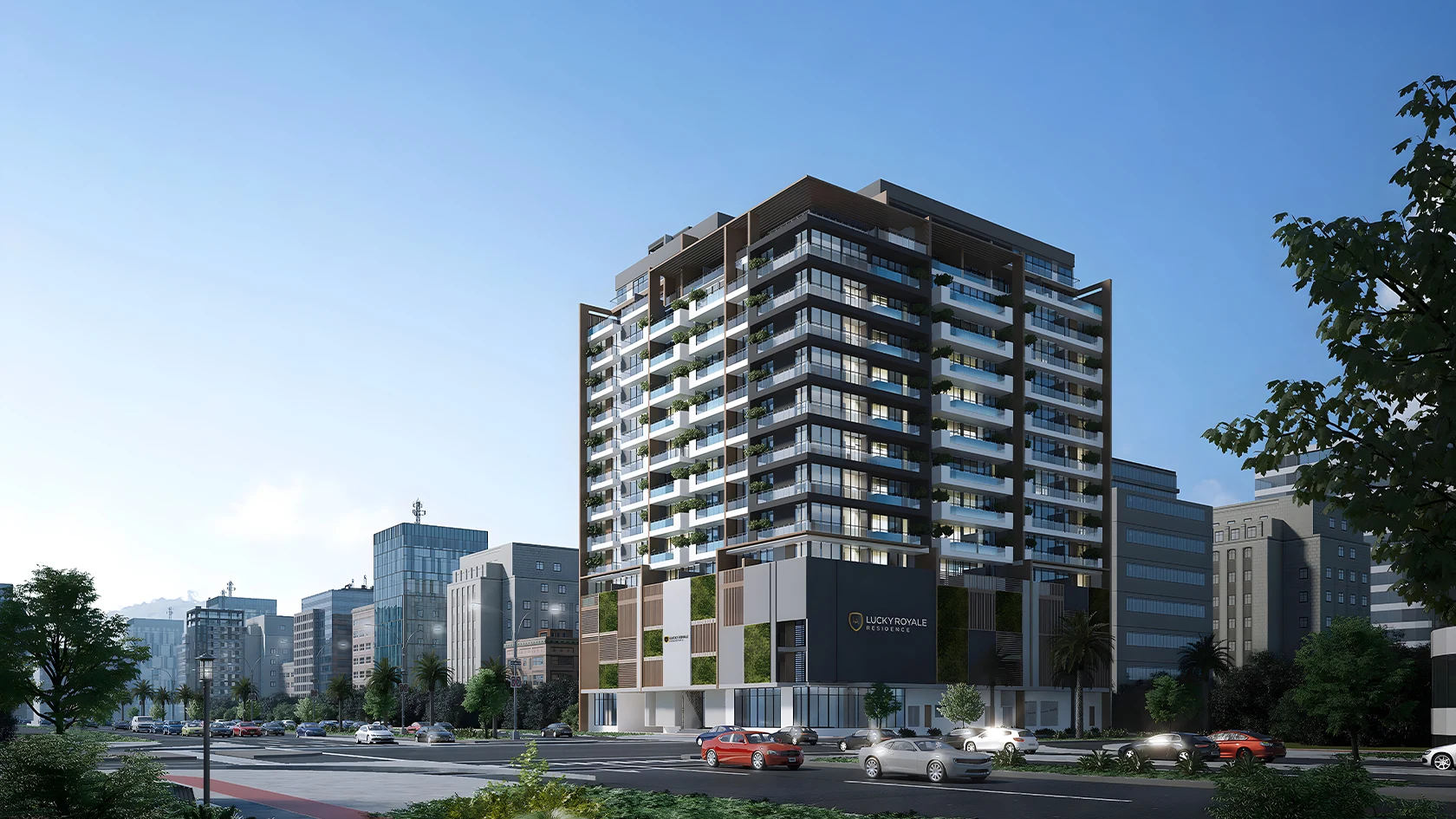 Lucky Royale Residence JVC – Купить апартаменты в Дубае