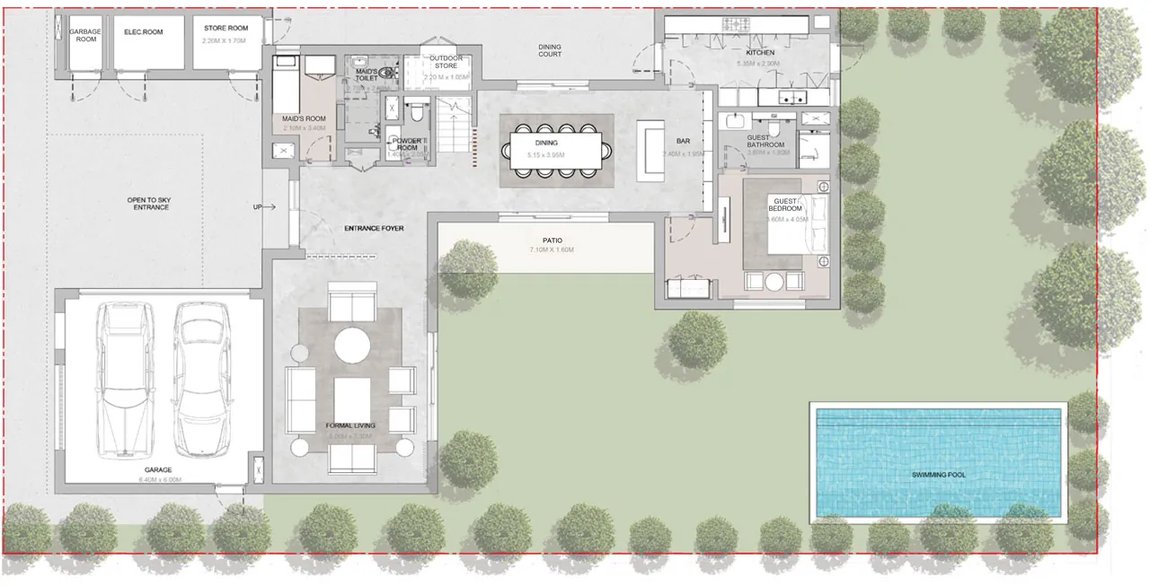 Floor Plans for Sobha Elwood Villas in Dubai