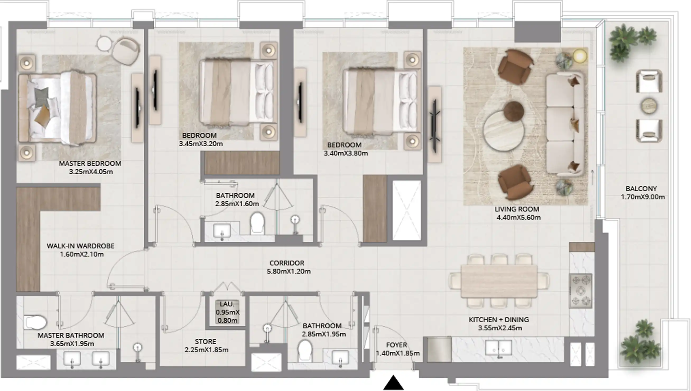 Floor Plans of Emaar Terra Gardens