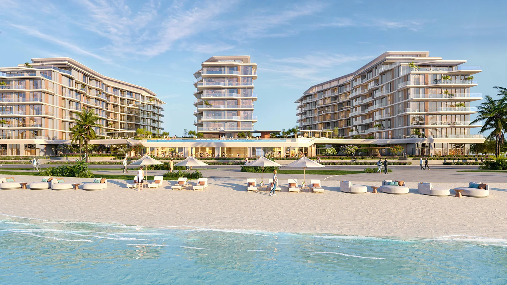 Flora Isle Beachfront Residences on Dubai Islands