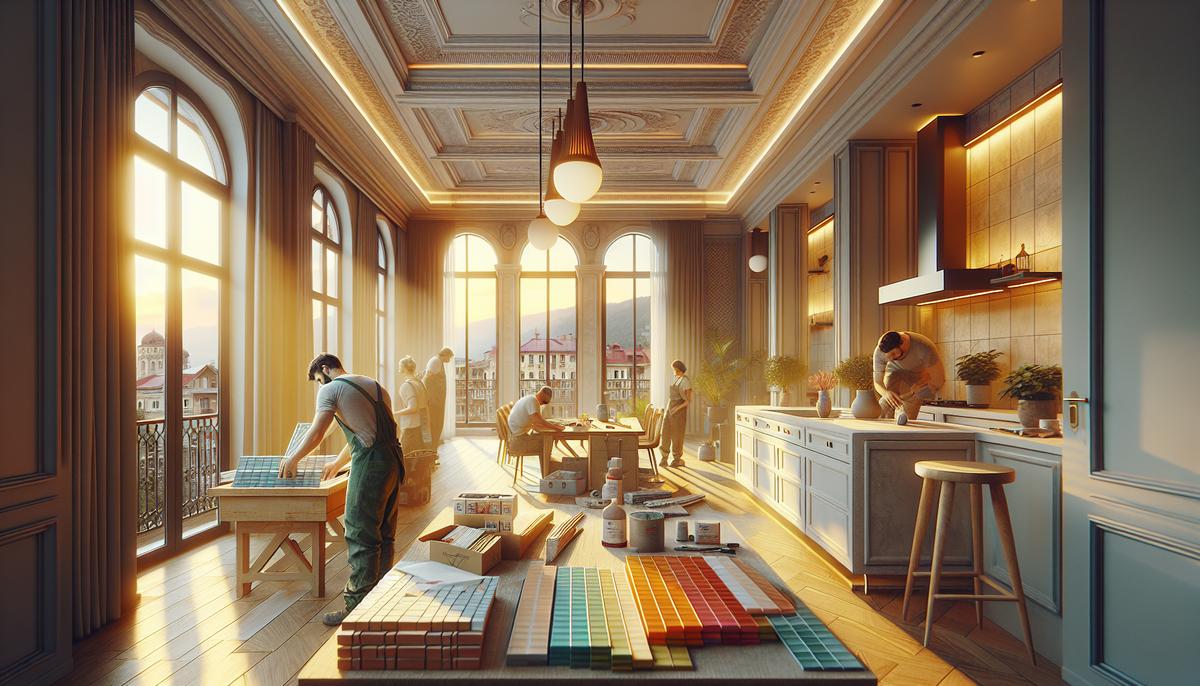 Сколько стоит ремонт квартиры в Батуми в 2025–2026: сметы по уровням Мастера выполняют ремонт в квартире