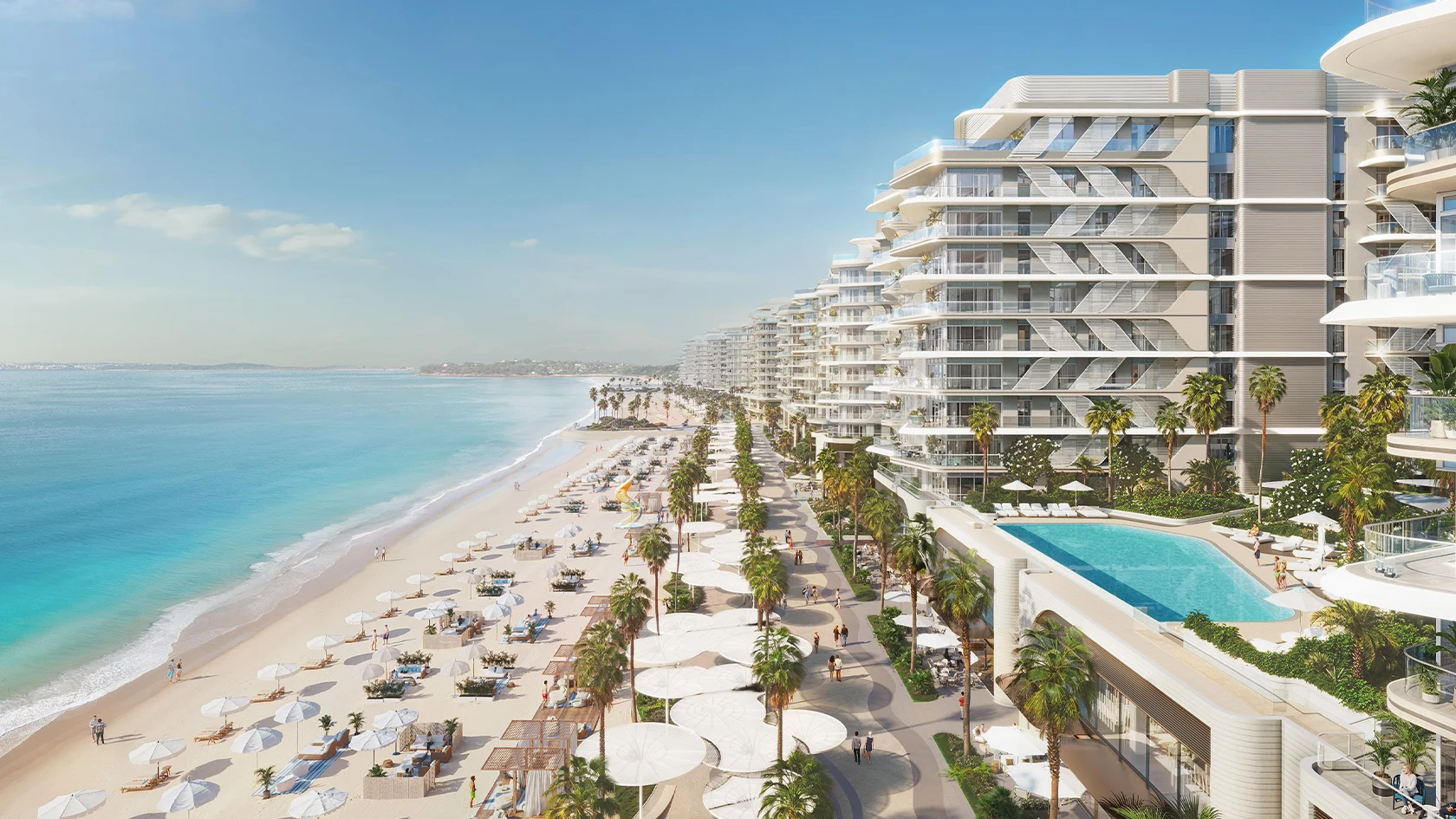 Апартаменты Aldar Fahid Beach Residences в Абу-Даби